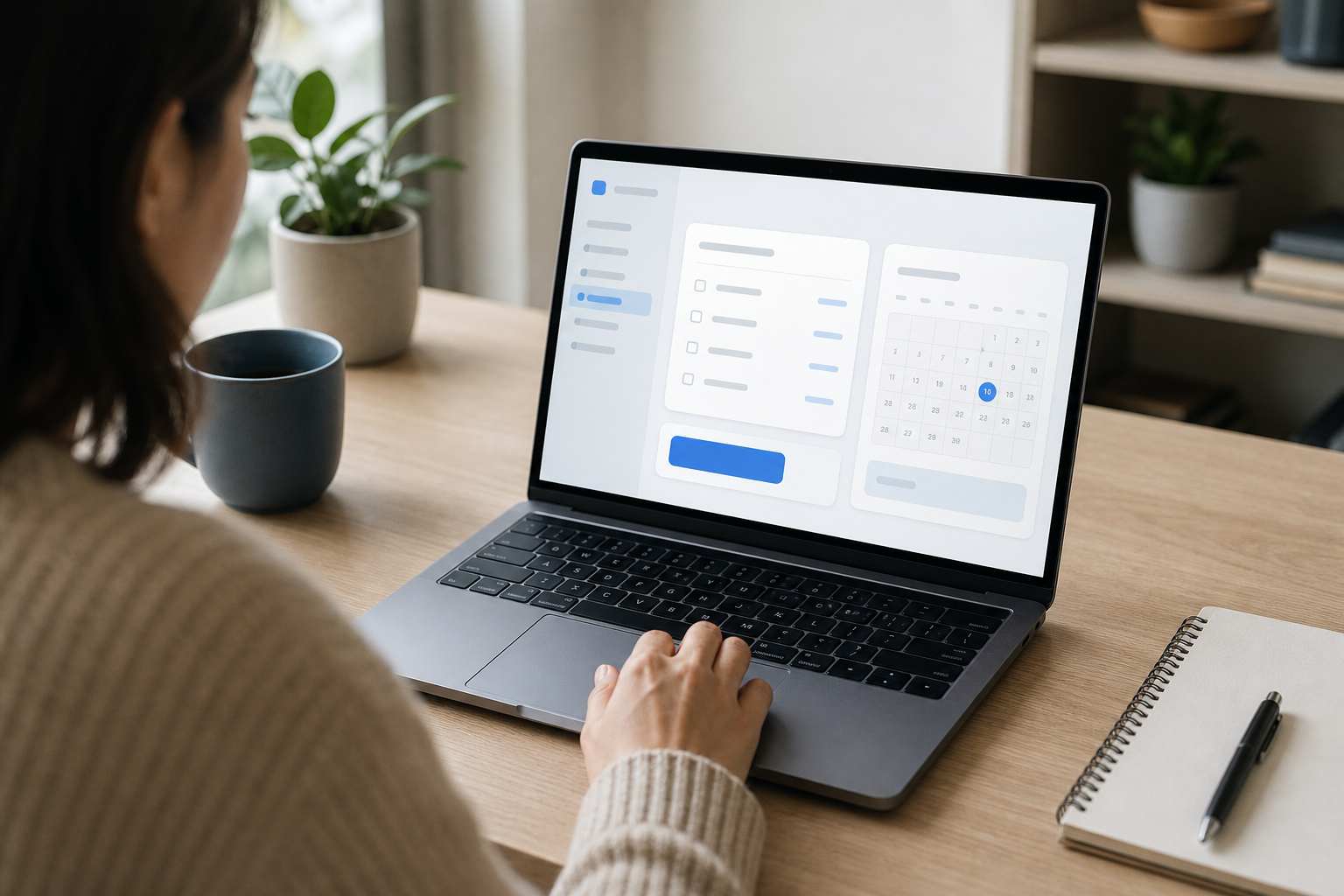 Customer pausing a Shopify subscription on a laptop