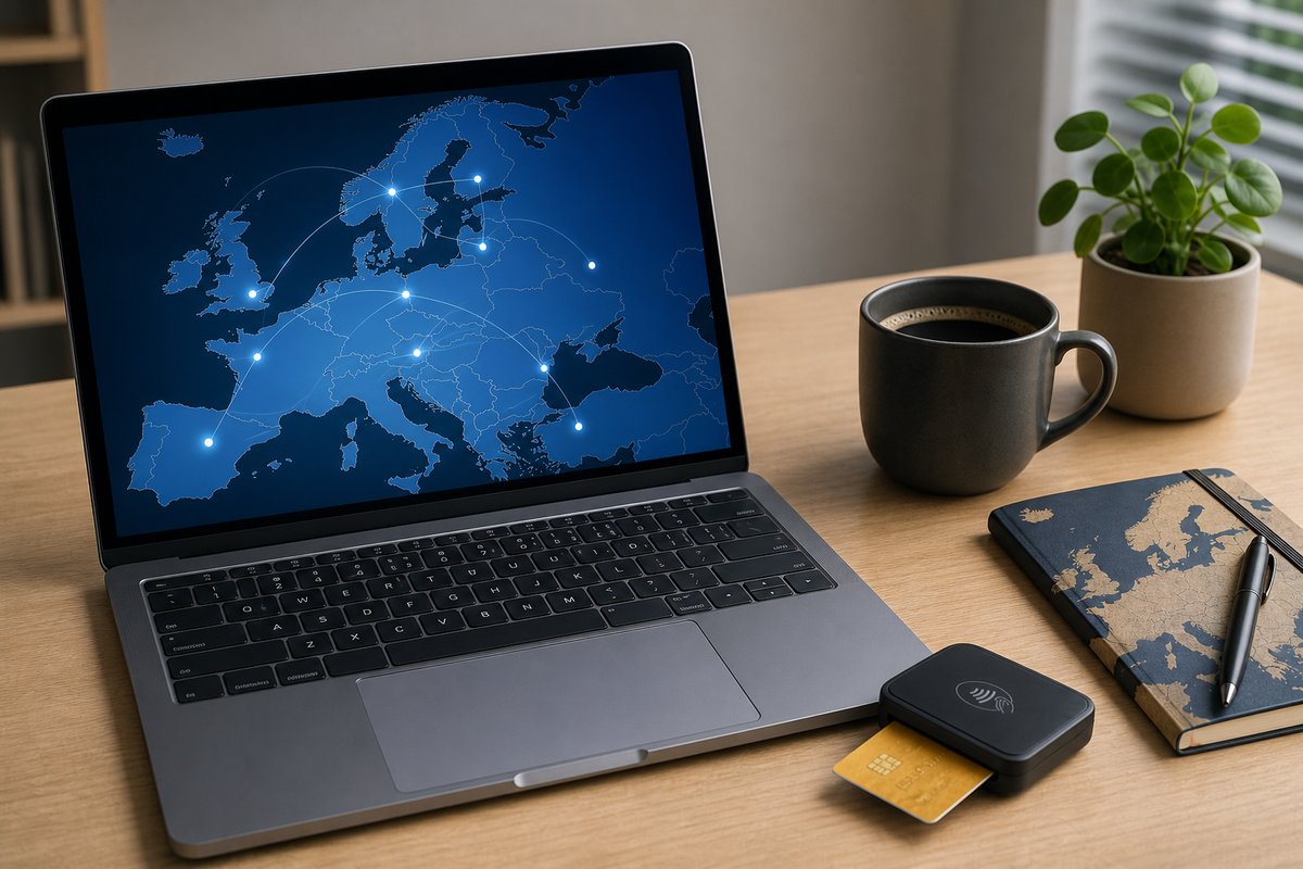Desk setup suggesting European local payment methods for ecommerce