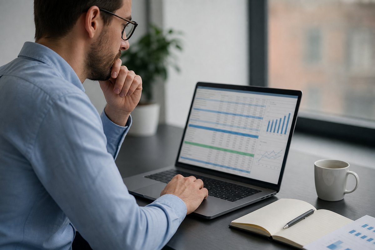 Finance desk suggesting PaaS business case calculator inputs