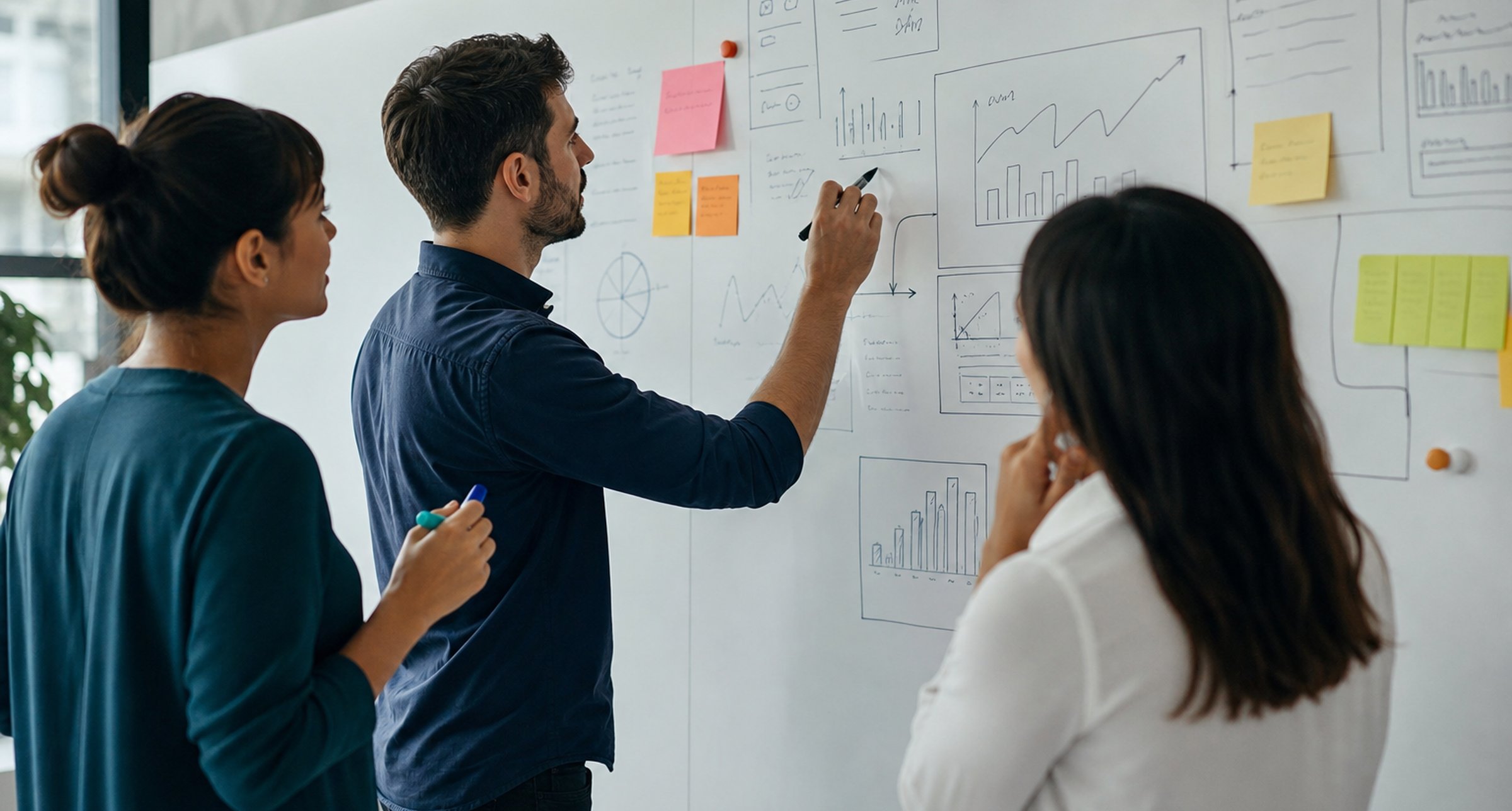 Marketing team planning product-as-a-service growth