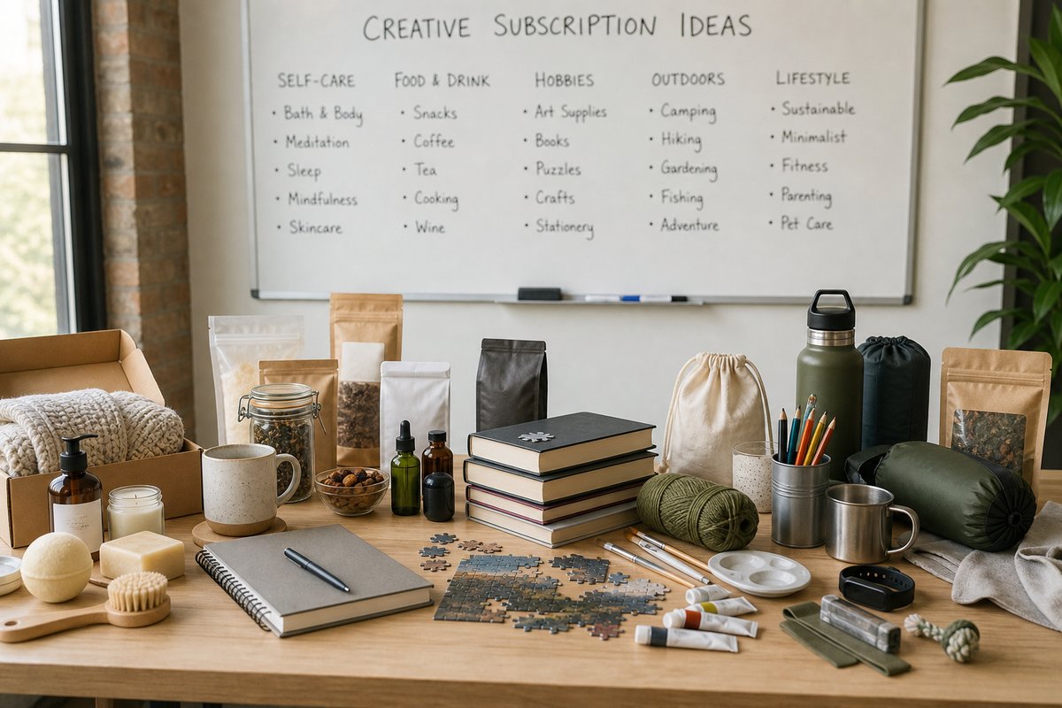 Table of products suggesting PaaS subscription ideas