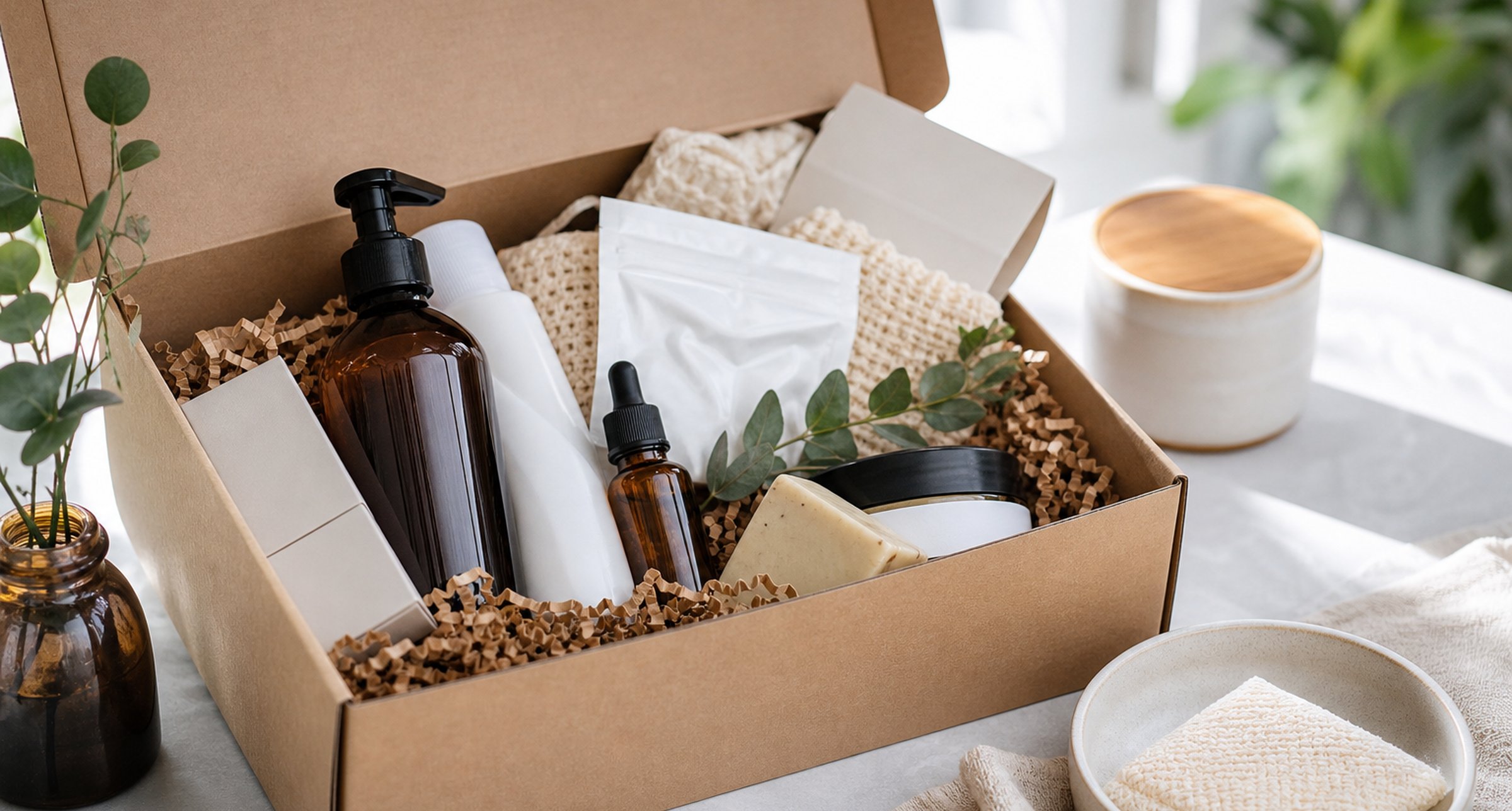 Curated products illustrating what a subscription product looks like